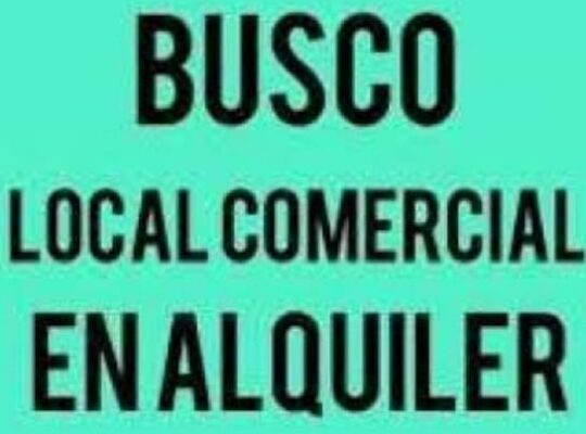 Busco local comercial Ripollet Zona Rambla sant jordi