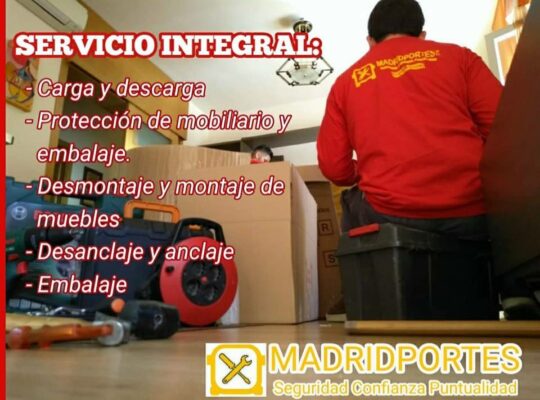 MUDANZAS ALCOBENDAS:CAMAS,NEVERAS,ARMARIOS