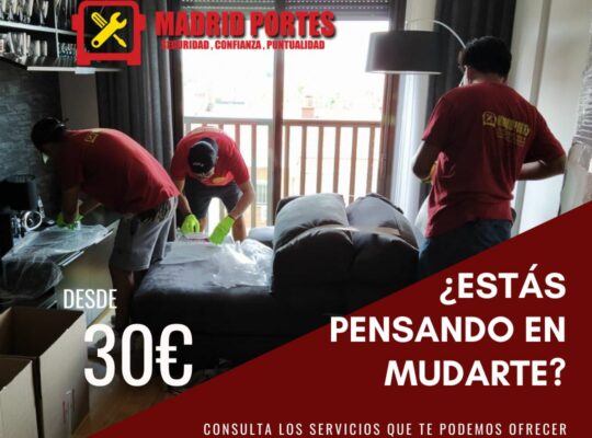 EMPRESA DE MUDANZAS BARRIO DEL PILAR