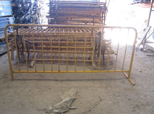 Vallas de limitación de obra