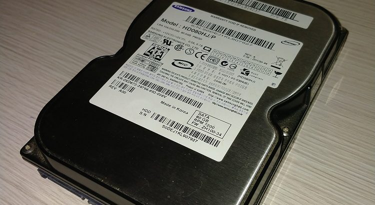 Disco duro Samsung 80 gb 5 €