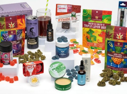 Aceite de THC desechable, aceite de CBD, vaporizadores, gomitas y otros productos disponibles.